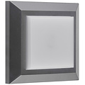 Fantasia NOKI Wandleuchte quadratisch grau IP65 - integrierte SMD LED 3W 290lm 3000K fuer aussen