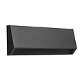 Fantasia KITO wandlamp zwart, SMD LED 3,8W, 490 lumen, 3000K warm wit licht, IP65 voor buiten