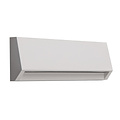 Fantasia KITO wandlamp buiten, wit kunststof, SMD LED 3,8W, 490 lumen, 3000K, IP65, 220-240V