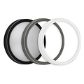 Fantasia Milo ronde wandlamp buiten, IP65, SMD LED 8W 840 lumen, 3000K warm wit, Ø213 mm
