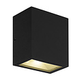 Fantasia MILOS applique murale noire, 2x4,5W LED COB, 920 lumens, 3000 kelvins, IP65