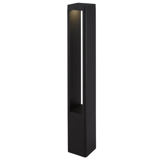 Fantasia Fantasia TUVA 2 black aluminium garden pole, 650mm high, 7W COB LED 3000K, 595 lumen, IP65