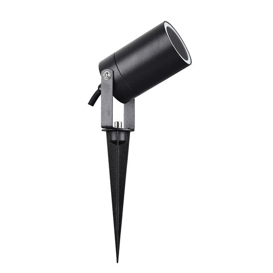 Fantasia Fantasia KOBI ground spike spot GU10 max. 35W IP54, black aluminium, height 305 mm, diameter 75 mm