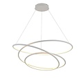 Fantasia BOA spiralförmige LED-Pendelleuchte weiß Ø900mm, 105W, dimmbar, 3m Kabel