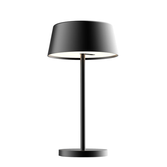 Fantasia Fantasia Darling lampe de bureau LED, 5,3W LED intégrée, noire, dimmable en 3 niveaux, IP20, hauteur 336mm