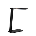 Fantasia Quonos bureellamp met wireless charge functie, LED 7W ingebouwd, 3000K, mat zwart, 310 x 374 mm