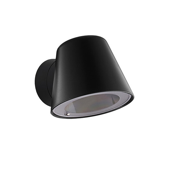 Fantasia Fantasia Tito aplique de exterior negro, casquillo GU10 (bombilla no incluida), IP54