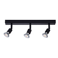 Fantasia Rome rectangular ceiling spot with 3 light points, dimmable GU10 LED 4.3W included