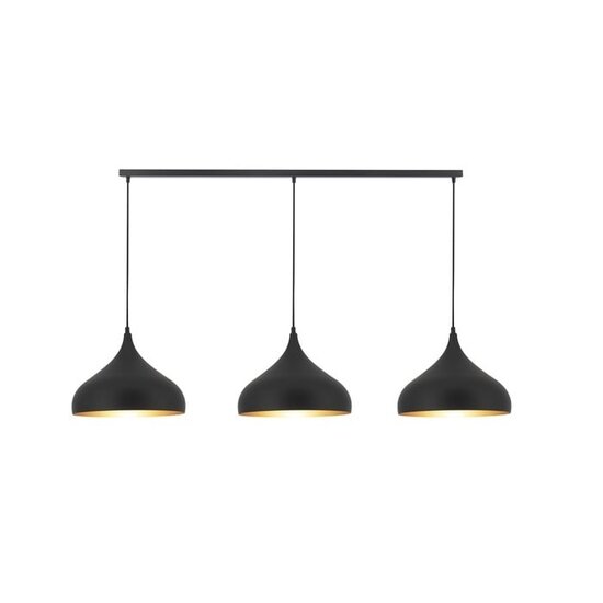 Fantasia Fantasia base de superficie 120 cm para lámparas colgantes, blanco, 3 agujeros con prensaestopas, acero, IP20, 220-240V