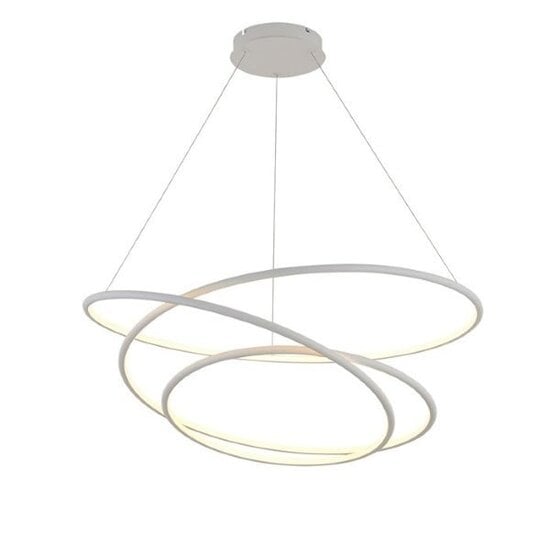 Fantasia Fantasia Haengelampe mit feiner Spiralform in weiss, dimmbare SMD-LED mit 105 W, Durchmesser 73 cm