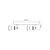 Fantasia Stuga ceiling lamp rust rectangle 2x GU10 5W LED dimmable