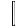 Fantasia Fantasia GURI LED vloerlamp, kadervorm, zwart, dimbaar, 47W, 3000K, 1540 lumen, 200x1200mm