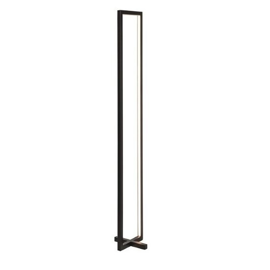 Fantasia Fantasia GURI LED Stehleuchte, Rahmenform, schwarz, dimmbar, 47W, 3000K, 1540 Lumen, 200x1200mm