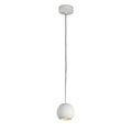 Fantasia Fantasia TRITON suspension avec abat-jour rond en acier en blanc, culot GU10, ampoule non incluse