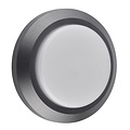 Fantasia Fantasia NOKI applique ronde grise IP65 - LED SMD integree 3W 275lm 3000K pour exterieur