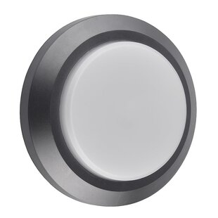 Fantasia NOKI wall light round grey IP65 SMD LED 3W