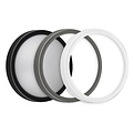 Fantasia Fantasia Milo aplique de pared exterior redondo, IP65, LED SMD 8W 840 lúmenes, 3000K blanco cálido, Ø213 mm