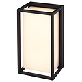 Fantasia Fantasia Neres LED-Außenwandleuchte, schwarz, IP65, 9W SMD-LED, 1100 Lumen, 3000K warmweiß