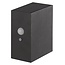 Fantasia Fantasia Ragnar aplique de pared solar negro con sensor de movimiento, IP65, LED CREE 2W 3000K