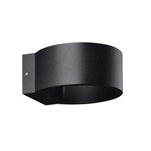 Fantasia Damir aplique cilíndrico exterior negro IP54