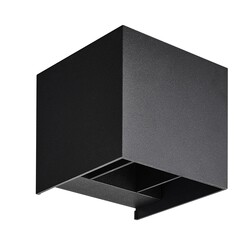 Fantasia Nuala Wandleuchte außen schwarz IP54 verstellbare LED