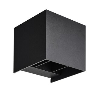 Fantasia Nuala Wandleuchte außen schwarz IP54 verstellbare LED