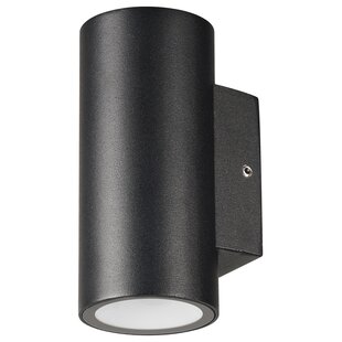 Fantasia TENGU schwarze Außenwandleuchte 2x3W, IP65
