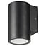 Fantasia Tengu buitenwandlamp met COB LED 1x3W, 3000K warm wit licht, 325 lumen, IP65, aluminium zwart, 103x58x74mm