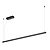 Fantasia Fantasia GURI light bar pendant black 120cm dimmable
