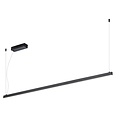 Fantasia Fantasia GURI lámpara colgante línea de luz larga 240cm, aluminio blanco, 52W LED 3000K, 3960 lúmenes, regulable