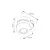 Fantasia Fantasia Triton plafón orientable GU10 blanco aluminio