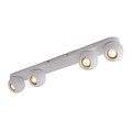 Fantasia Fantasia Triton foco de techo alargado blanco con 4 focos GU10 giratorios e inclinables (excl.)