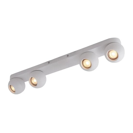 Fantasia Fantasia Triton elongated ceiling spot white with 4 rotatable, tiltable GU10 spots (excl.)