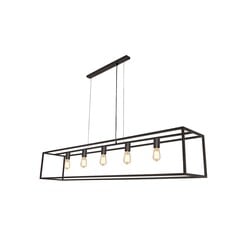 Fantasia Kago lámpara colgante rectangular cobre antiguo