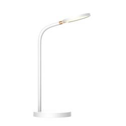 Fantasia NONI lámpara de escritorio LED 5,5W regulable + cargador QI blanca