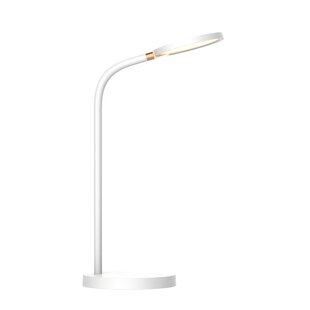 Fantasia NONI LED bureaulamp 5,5W dimbaar + QI-lader wit