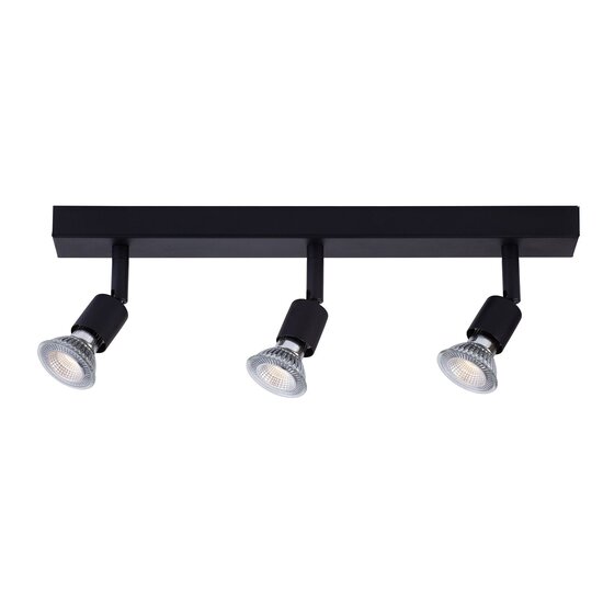 Fantasia Fantasia Rome foco de techo rectangular con 3 puntos de luz, LED GU10 regulable 4,3W incl.