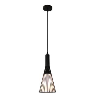 Lámpara colgante Fantasia Tango E27 negro mate pantalla blanca