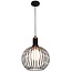 Fantasia Suspension Fantasia RAGA avec douille E27, structure en acier noir et cuivre, diamètre 35 cm, hauteur 41 cm, IP20.