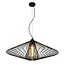 Fantasia Fantasia Davos suspension noire Ø80cm - luminaire en acier avec 1x douille E27, IP20