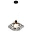 Fantasia Shuru suspension avec douille E27, structure acier noir et cuivre, Ø40 cm, hauteur 23,5 cm, IP20, ampoule non incluse