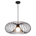 Fantasia Fantasia Julia pendant light in black steel, 57 cm diameter, E27 fitting, IP20, bulb not included