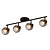 Fantasia Plafon barra Fantasia Janeiro 4 puntos negro/bronce