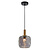 Fantasia Suspension Fantasia Astrid petite E27 noir, verre gris