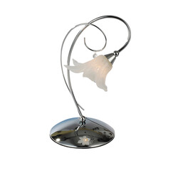 Lámpara de mesa Fantasia Tabor cromo, G9 LED, blanco cálido