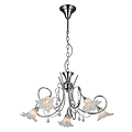 Fantasia Fantasia Tabor lámpara colgante cromo, 5x G9 LED (2700K, máx. 2,5W) incluidas, Ø630 x H750 mm, IP20