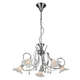 Fantasia Tabor Pendelleuchte Chrom 5xG9 LED inkl., Ø630 mm