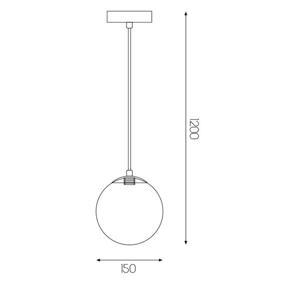 Fantasia Fantasia TSURU lámpara colgante negra/bronce, vidrio gris, 1x LED G9 (2,5W, 2700K), diámetro 150 mm, cable 120 cm