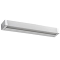 Fantasia Fantasia Skeeler LED wall light, 5W / 400 lumen, 3000K warm white light, matt silver aluminium, 345 mm long