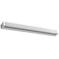 Fantasia Fantasia Martino wall lamp, LED 18W 1300 lumen 3000K, matt silver aluminium and plexi, 905 x 58 x 40 mm
